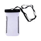 Waterproof Mobile Pouch Cover Black - White Background