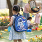 Kids School Backpack Sling Crossbody Bag Astronaut Print Hard Shell (1 Pc)