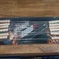 BBQ Tandoor Skewers Grill Sticks for Barbecue (Pack of 12)
