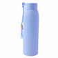 Premium Textured Glass Water Bottle (300 ML Approx)