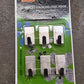 Self Adhesive Wall Hooks Set (6 Pc, Mix Design)