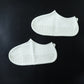 Waterproof Silicone Shoe Cover White Color (1 Pair Medium Size)