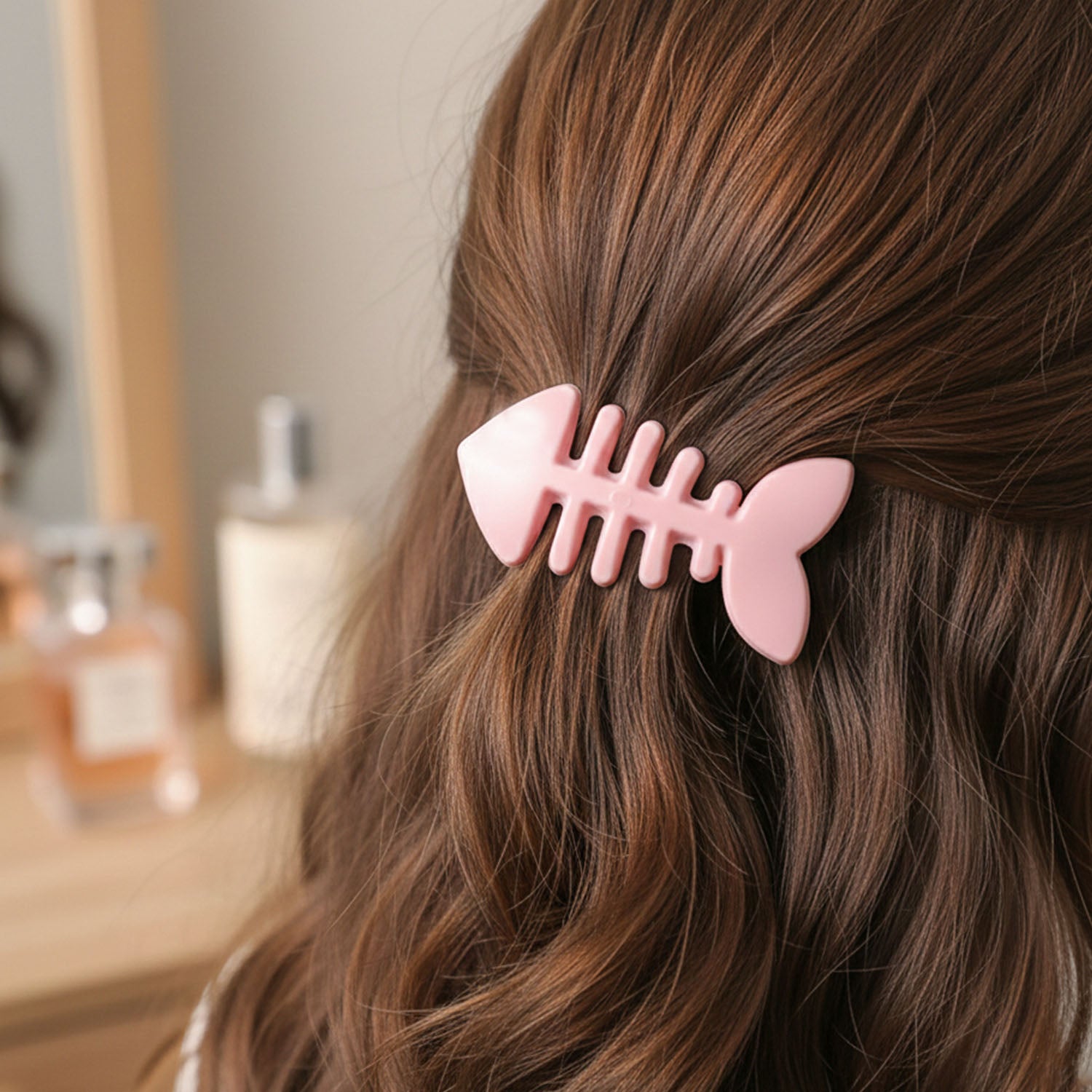 Cute Cartoon Shape Hair Clips (4 Pc)
