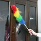 Rainbow Microfiber Plastic Duster 24 Inch | Flexible & Lightweight Dust Cleaner