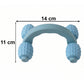 Handheld 4 Roller Body Massager For Muscle Relaxation Arms Legs And Back (1 Pc)