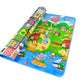 8059 Waterproof Double Side Baby Play Floor Mat For Kids Home With Bag (Size 120 X 180cm)