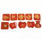 Self Adhesive Wall Hooks Decorative Strong Sticky Hooks For Keys (10 Pcs Set)