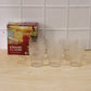 Classic Plastic Juice Glass Set Unbreakable Water Tumbler For Home (6 Pc Set)