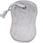Oval foot scrubber stone with handle