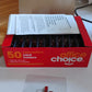 Plastic Transparent cardholders With Pin & Clip 90 mm x 60 mm (50 Pcs Set)