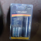 Portable Mini Torch - Super-Bright LED Flashlight with 3AAA Batteries Included