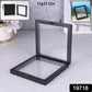 Transparent Jewellery Display Box (11x11 Cm  1 Pc)