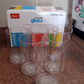 Apex Everyday Plastic Glass Set – 6 Pieces Lightweight & Unbreakable