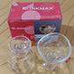 Glass Footed Dessert Bowl, Ice Cream Cup (2 Pcs Set)