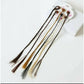 Kids Hair Braid Extensions with Clips | Fun Party Hair Accessories Pack of 6 (Color may vary)
