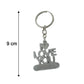 Premium Metal Love You Keychain 1 Pc