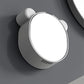 Plastic Cute Panda Soap Box  Wall Mounted Flip-top Drain Soap Case (1 Pc)