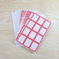 Writable Label Stickers  50 Sheets