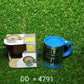 Stylish self-stirring mug for easy and automatic stirring of coffee and beverages.