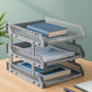 Multifunctional File Rack Drawers: Desktop Storage for Office Supplies (4/3 Layers)