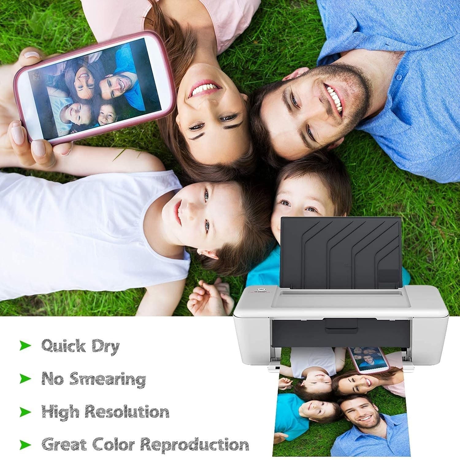 A4 Size High Glossy Photo Paper Sheets (A4 Size 20 Sheets)