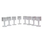 8pc Crystal Mini Lamp Set