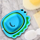 Frog Shape Foldable Baby Wash Basin – Space-Saving Face Washing Tub (33×31cm)