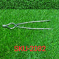 Premium stainless steel tongs for kitchen use.