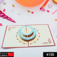Inside view of -up birthday card