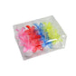 Light-up candle with fiber optic light for centerpieces.
