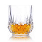 2341 Heavy Unbreakable Stylish Look Fully Transparent Glasses Set 250ml (6pcs)