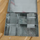 Steel jewellery box 6 compartments full view India