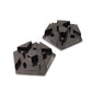Multi-angle Plastic Mobile Phone Stand Holder (2 Pc  Mix Color)
