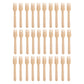 Freshee 160mm Wooden Fork  30 Pcs Pack