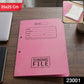 Premium Spring File Folder 35x25 Cm Office Document Holder With Metal Clip