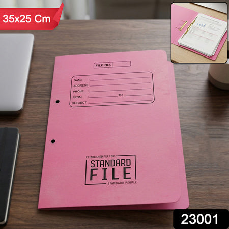 Premium Spring File Folder 35x25 Cm Office Document Holder With Metal Clip