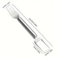 Stainless Steel 2 In 1 Watermelon Slicer Cutter With Fork Fruit Tool (1 Pc)
