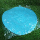 Shower foot brush mat with dual functionality for cleaning and massage.