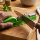 Handheld Knife Sharpener With Grip Handle Manual Blade Sharpening Tool (1 Pc)