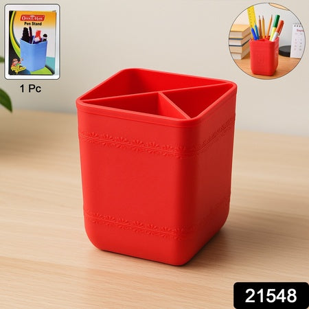 Officemate Pen Stand  Tri-section Desk Organizer Stationery Pens Office Supplies