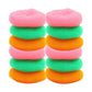2594a Plastic Scrubber Round Nylon Scrubbers (12pcs Set)