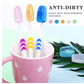 Toothbrush Head Cover Caps Set Travel Protective Hygiene Case (5 Pc Set)