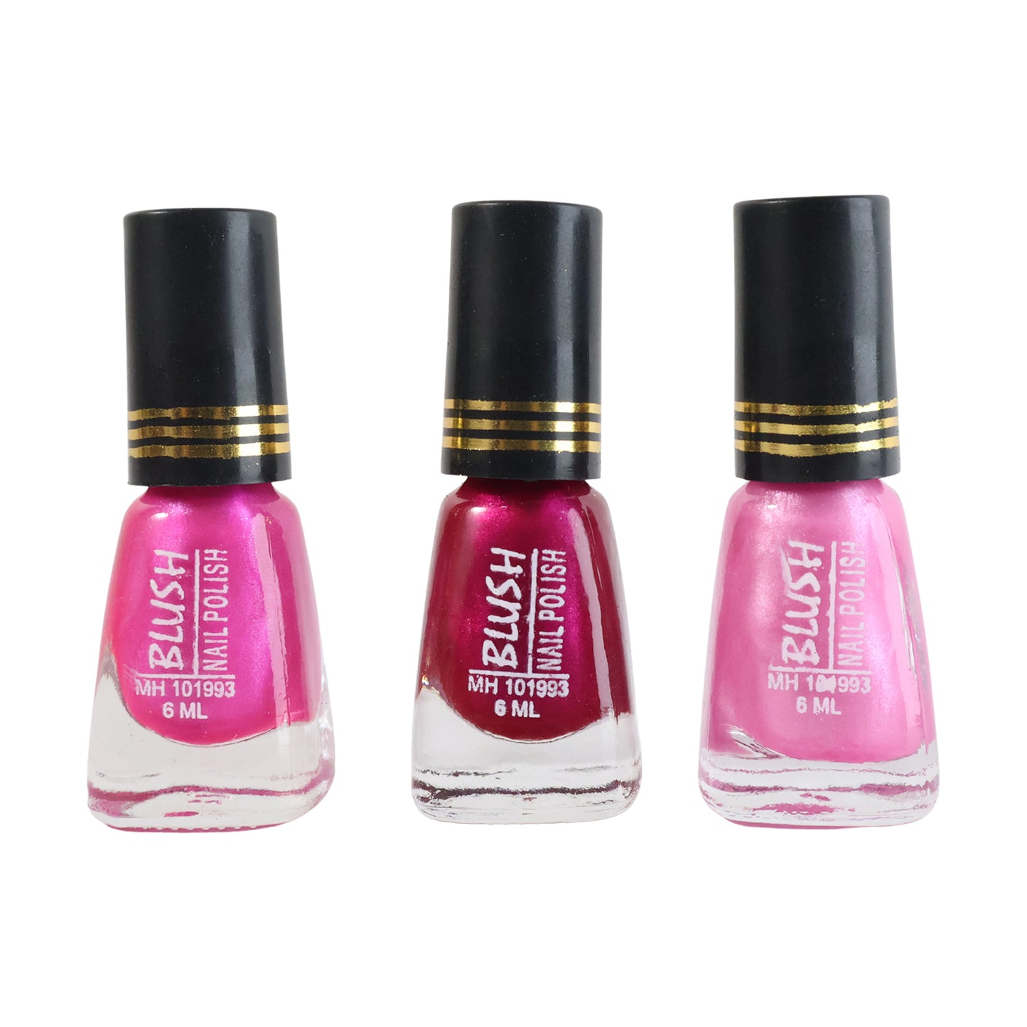 Blush Dark Mini Nail Polish (Mix Color  6 Ml  1 Pc)