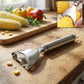 Stainless Steel Fruit  Vegetable Peeler With Serrated Blade (1 Pc)