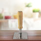 Kitchen Tools Wooden Handle Square Stainless Steel Potato Masher (1 Pc)