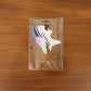 flight travel luggage tag