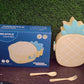 5729 Kids Lunch Box Cute Pineapple Shaped Bento Box With Fork Spoon Snack Candy Container Microwave Portable Office Lunch Box (1 Pc  With Spoon Fork  Color Box)