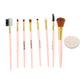 9-in-1 Professional Makeup Brush Set (1 Set)