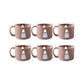 Premium Round Tea Cup Set (6 Pc Set)