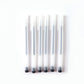 Transparent Smooth Writing Black Gel Pens Set Of 6 Pieces